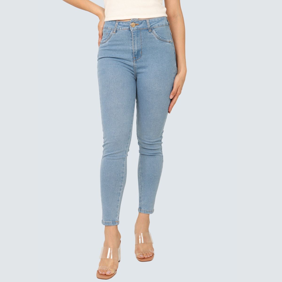 BELLTON'S - JEAN SKINNY CINTURA MUJER BELLTONS KATALINA