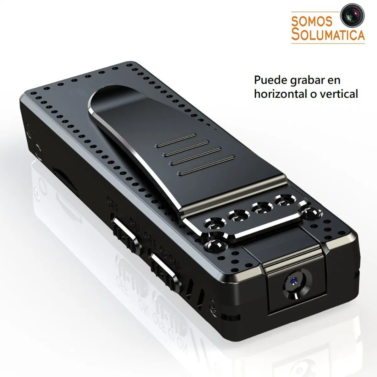 OEM - Camara Espia FullHD Nocturna - Solumatica - 3en1 4 Horas de video