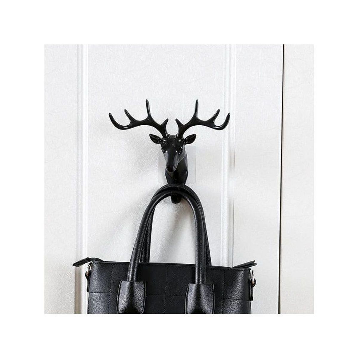 GENERICO - Porta llavero gancho multifuncional colgador de ciervo