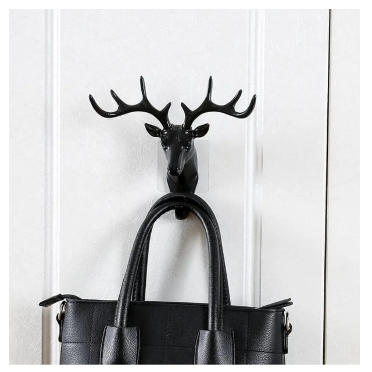 GENERICO - Porta llavero gancho multifuncional colgador de ciervo