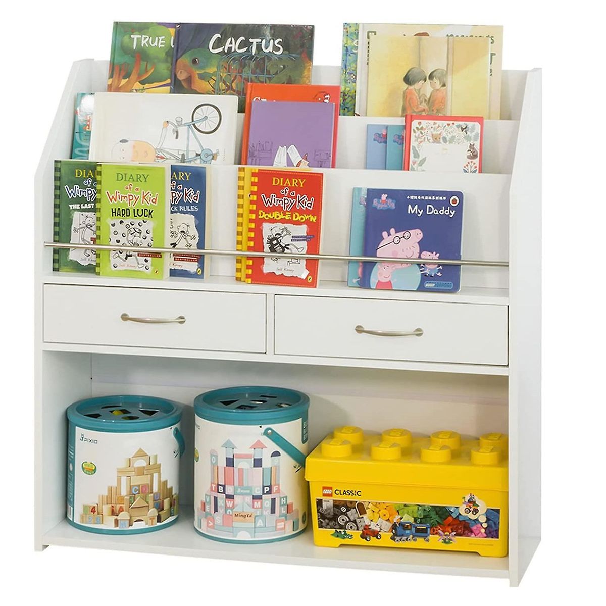 DIBA MUEBLES - Librero Infantil Freya Blanco  DIBA Muebles