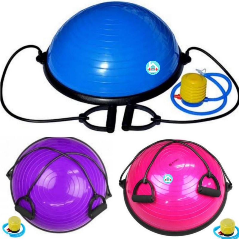 GENERICO - Pelota Equilibrio Liga Ejercicio  Inflador BOSU