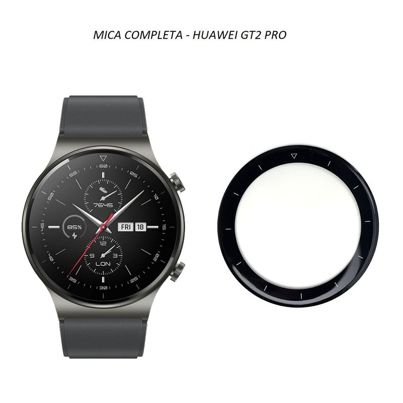 GENERICO - Protector de Pantalla para HUAWEI WATCH GT2 PRO - Negro