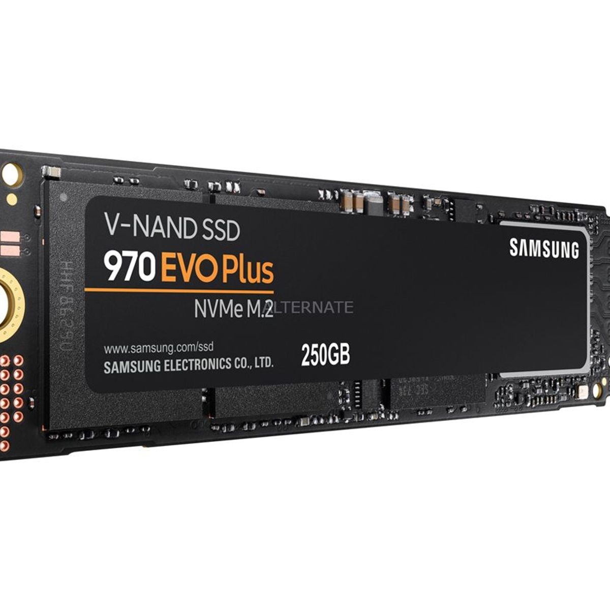 SAMSUNG - Disco Solido SSD Samsung 970EVOPLUS 250 GB M2 PCIe Gen 3.0 NVMe