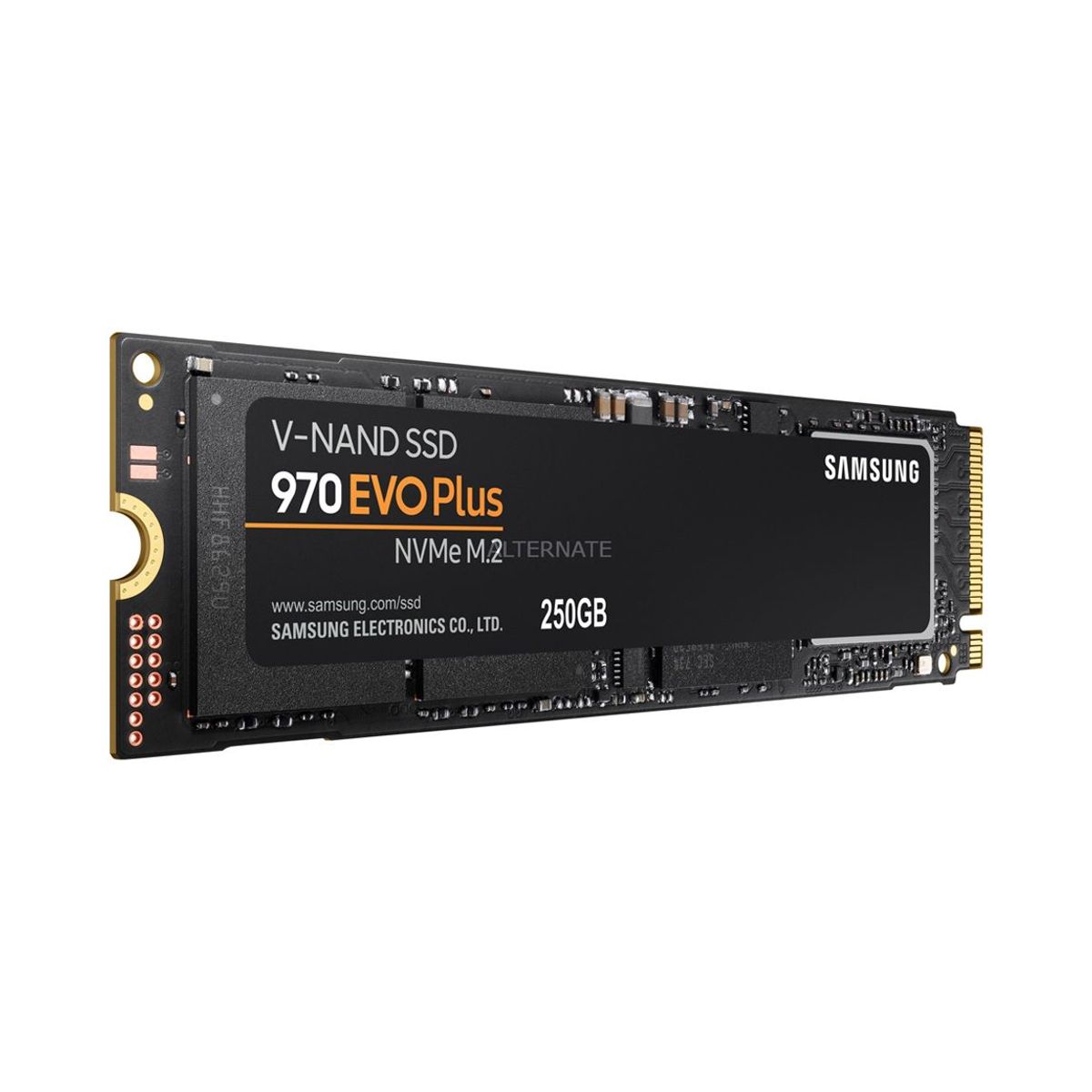 SAMSUNG - Disco Solido SSD Samsung 970EVOPLUS 250 GB M2 PCIe Gen 3.0 NVMe