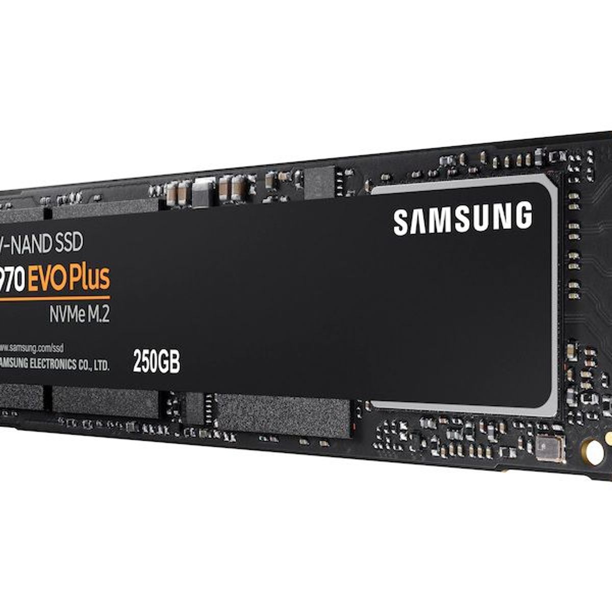SAMSUNG - Disco Solido SSD Samsung 970EVOPLUS 250 GB M2 PCIe Gen 3.0 NVMe