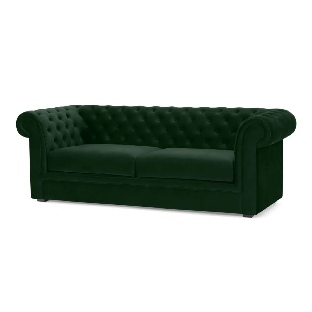 YOLODECORO - Sofá Beacon De 3 Cuerpos Verde Pino