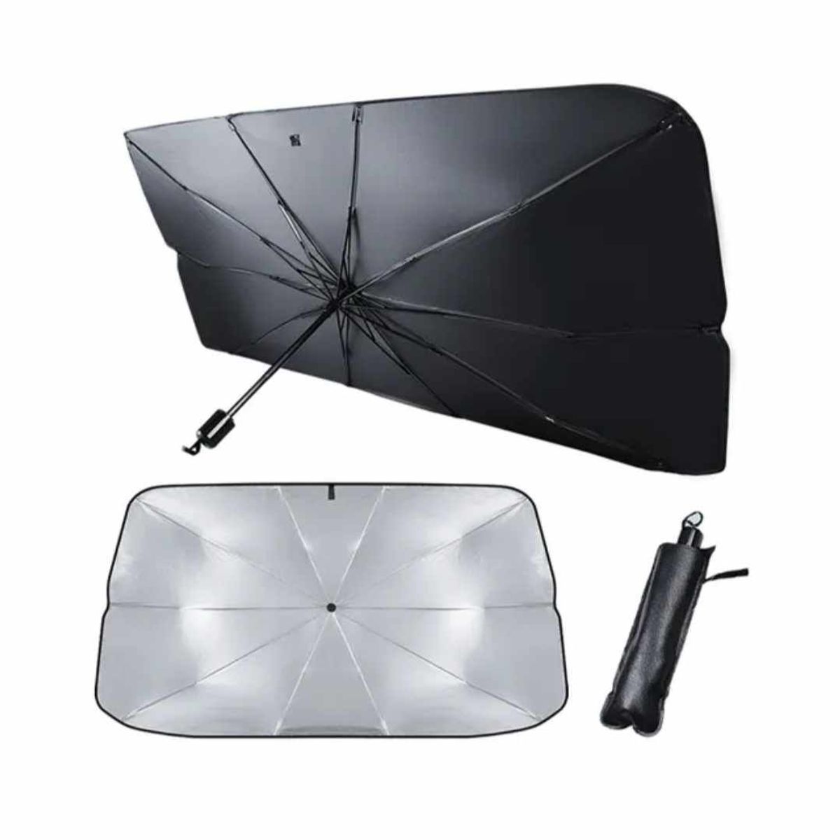 GENERICO - Tapasol Plegable de Auto Reflectante de Parabrisas