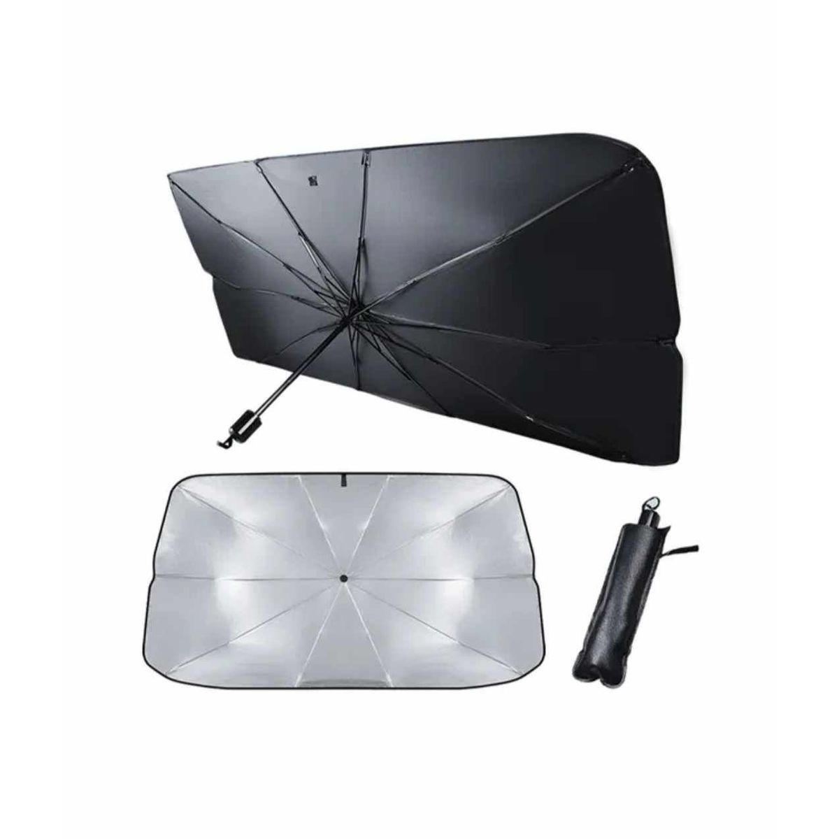 GENERICO - Tapasol Plegable de Auto Reflectante de Parabrisas