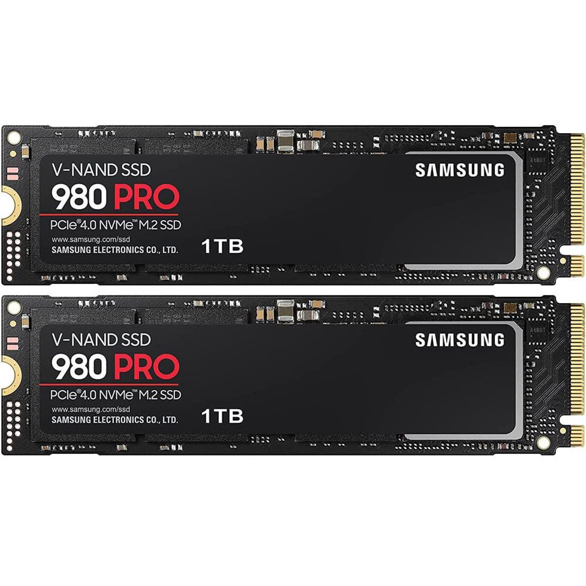 SAMSUNG - Disco Solido SSD Samsung 980PRO 1TB M2 PCIe Gen40 NVMe MZ-V8P1T0B/AM