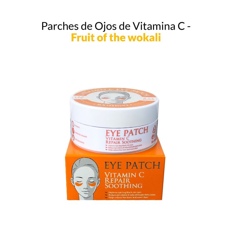 WOKALI - Parches de Ojos de Vitamina C - Fruit of The Wokali