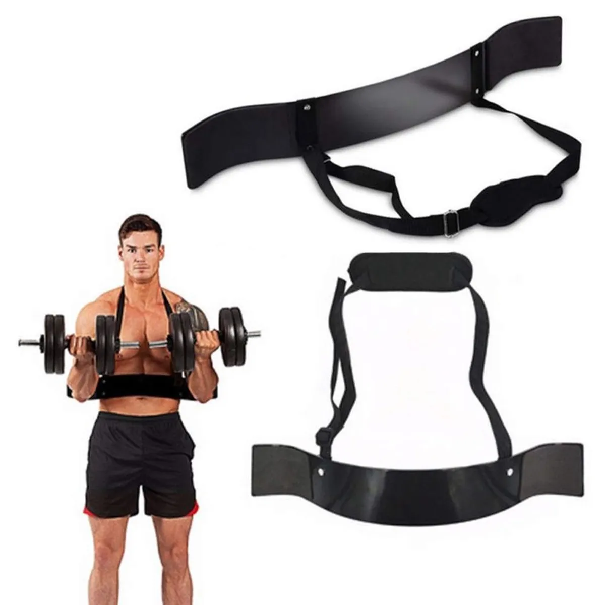 GENERICO - Blaster Cinturón Soporte Aislador Biceps Brazos