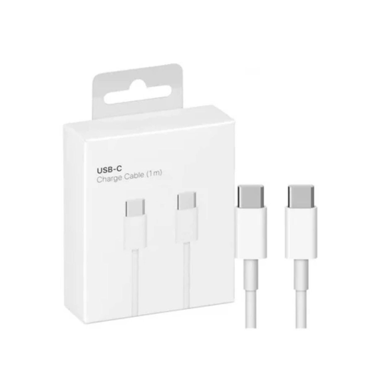 GENERICO - Cable USB C A C IPHONE iPad Macbook 1 METRO  NUEVO- CAJA