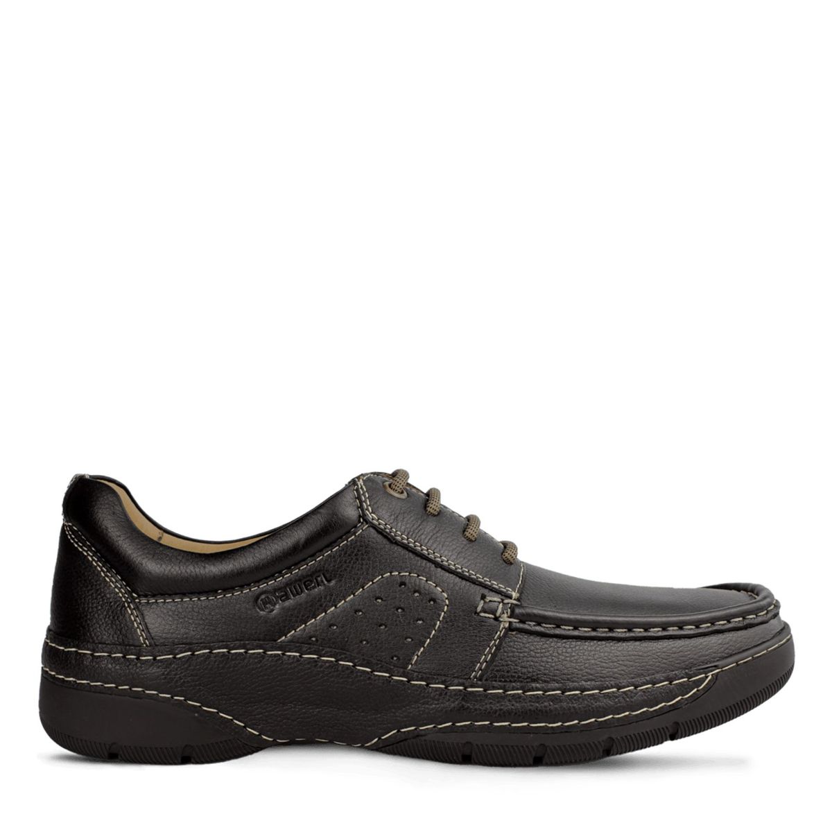 HAWERL - Zapato Confort Casual Hombre H516 Negro