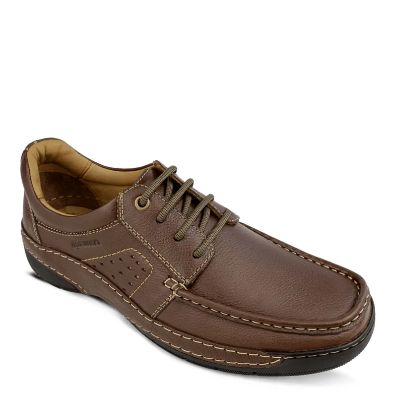 HAWERL - Zapato Confort Casual Hombre H516 Marrón