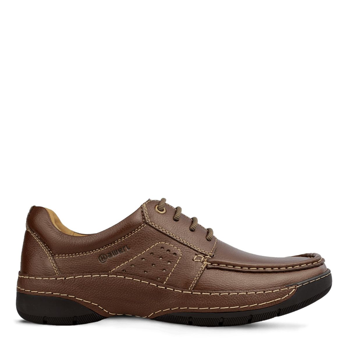 HAWERL - Zapato Confort Casual Hombre H516 Marrón