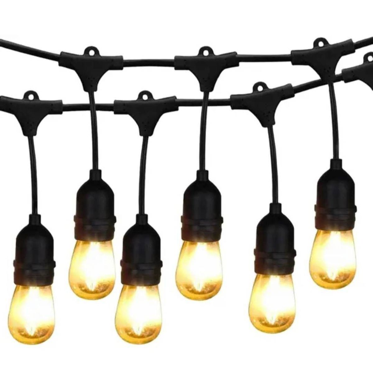 GENERICO - Guirnaldas 40 Focos 20M Decoracion Vintage para Fiestas Decorativa