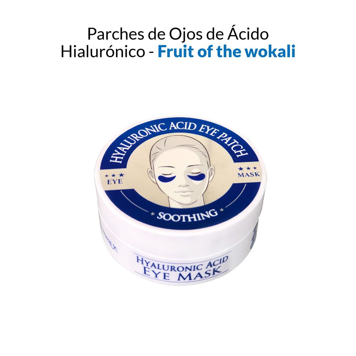 WOKALI - Mascarillas para Ojeras Acido Hyaluronico- Fruit of the wokali
