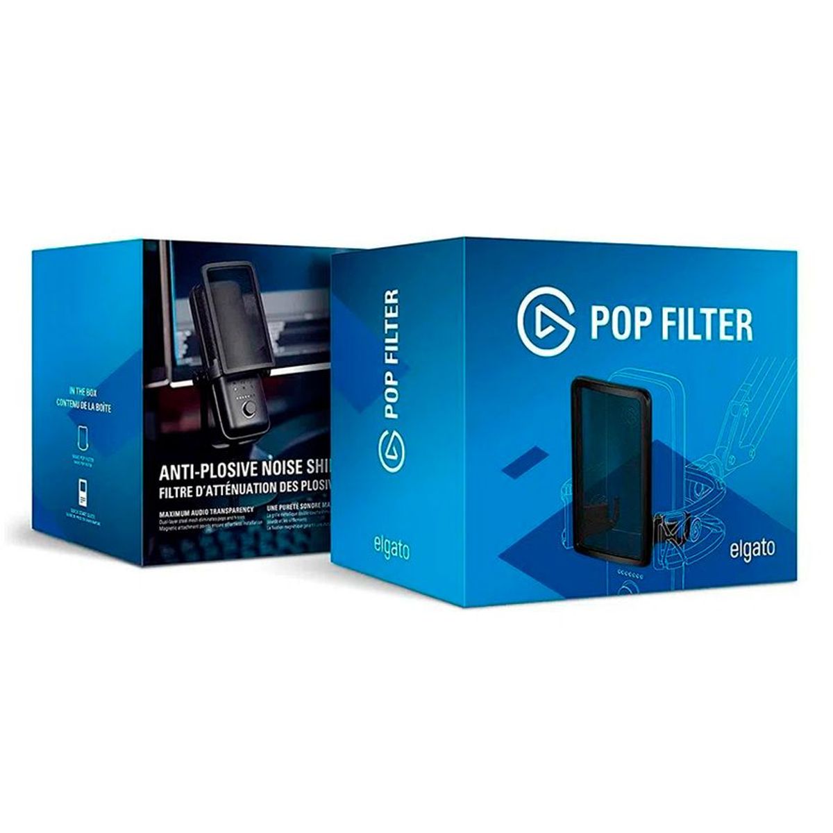 CORSAIR - Filtro wave pop Filtro contra el ruido de las plosivas - Negro