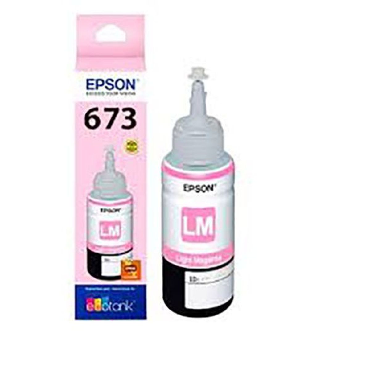 EPSON - Tinta Epson T673 70ml L800 L805 L1800 Color Magenta Light