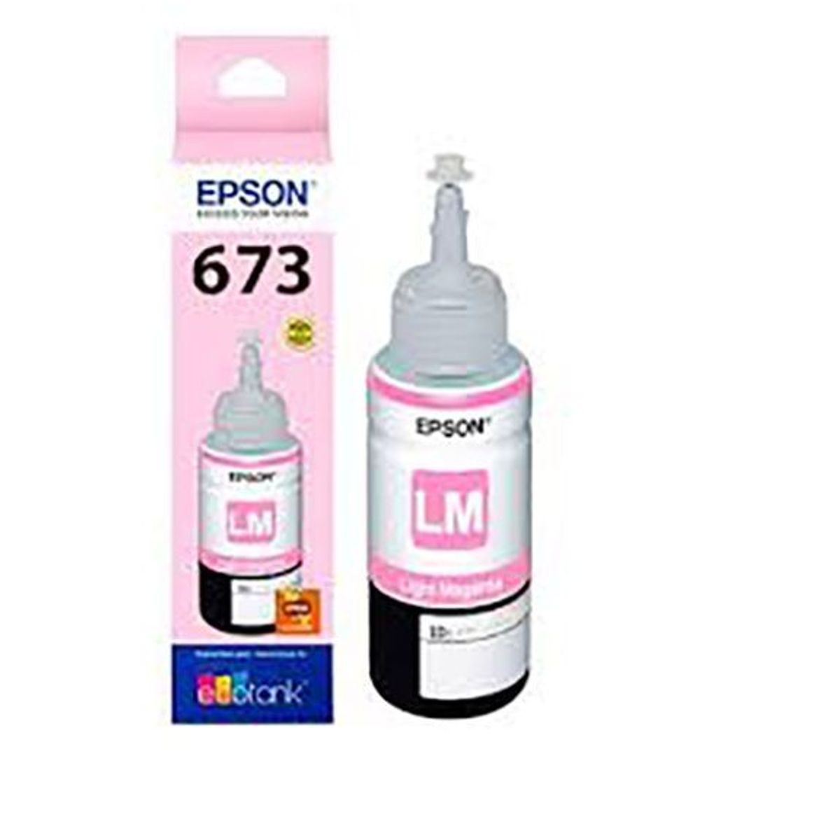 EPSON - Tinta Epson T673 70ml L800 L805 L1800 Color Magenta Light