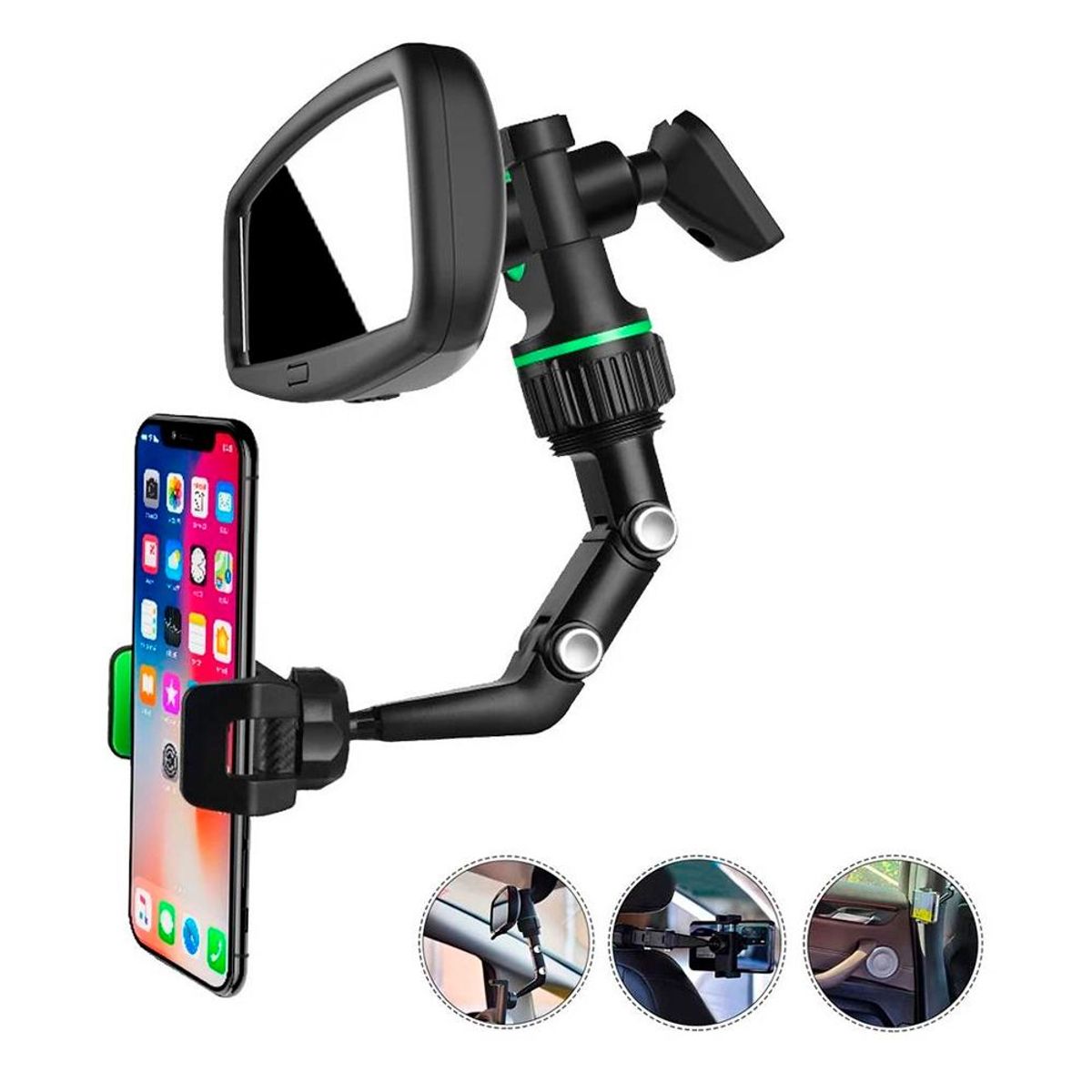 SEISA - Portacelular Holder Soporte Celular Auto Holder Multifuncional