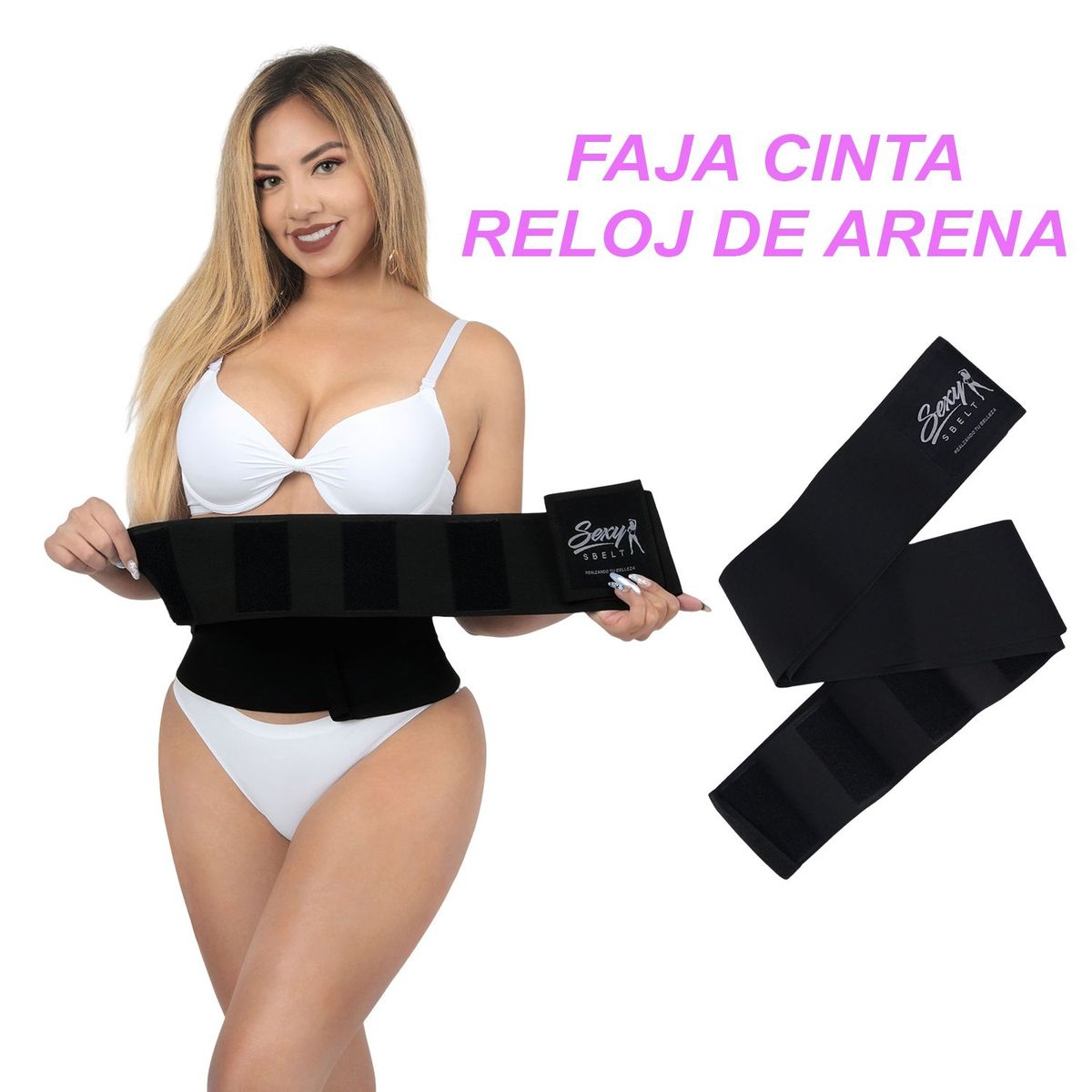 GENERICO - Faja Cinta Invisible Moldeadora Reloj de Arena