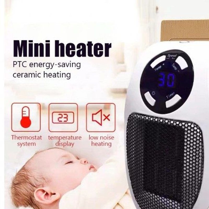 GENERICO - Mini calentador oficina cuarto calefactor