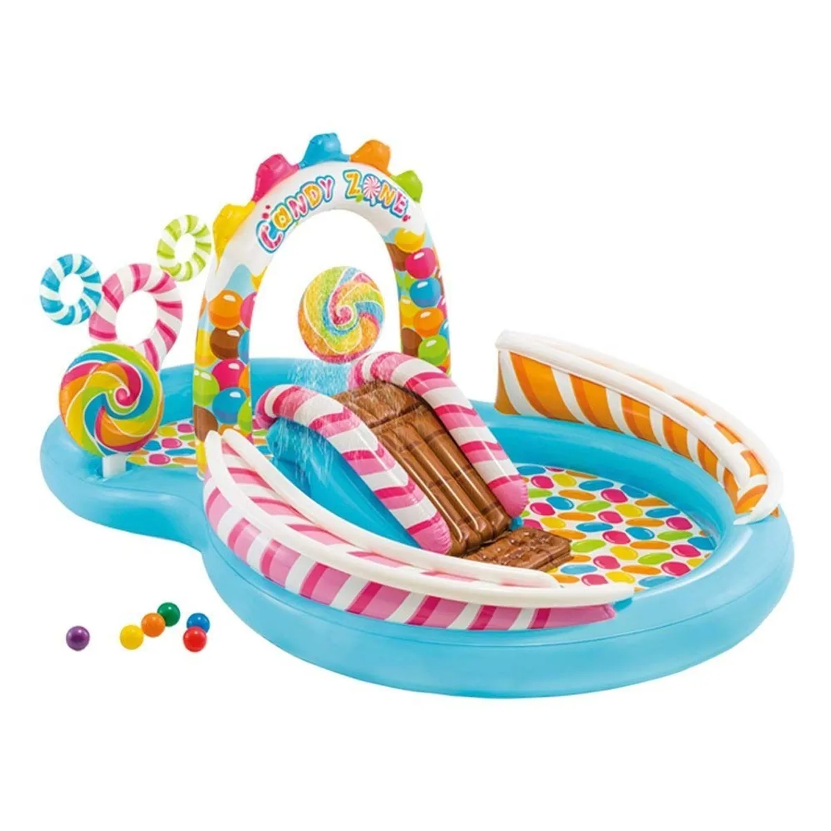 INTEX - Piscina Inflable Centro de Juegos Candy Zone Intex