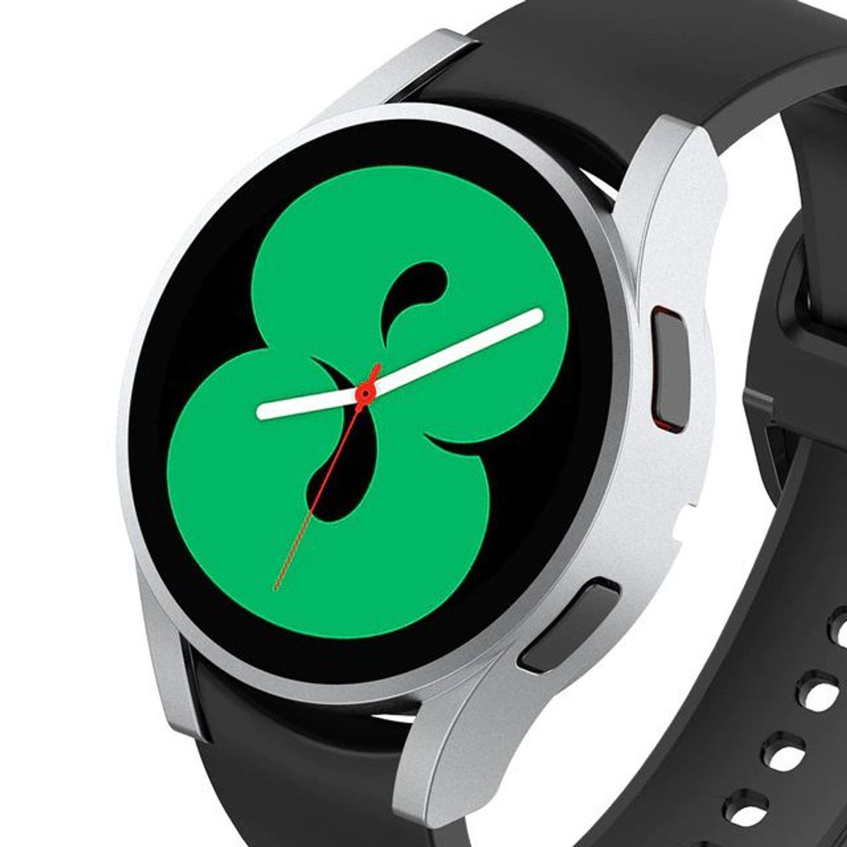 GENERICO - Case Bumper para Samsung Galaxy Watch 4 Classic (46mm) - Plata