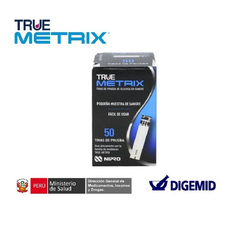 OEM - 50 TIRAS REACTIVAS TRUE METRIX
