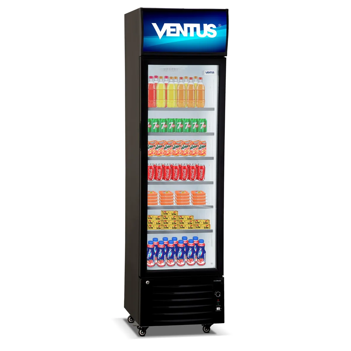 VENTUS - Visicooler de 1 Puerta De 290 Litros LG-290LED