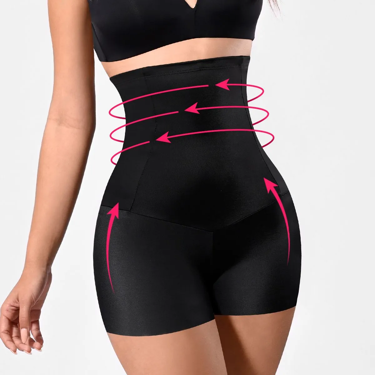 GENERICO - Faja calzón moldeador y reductor de cintura y realce glúteos