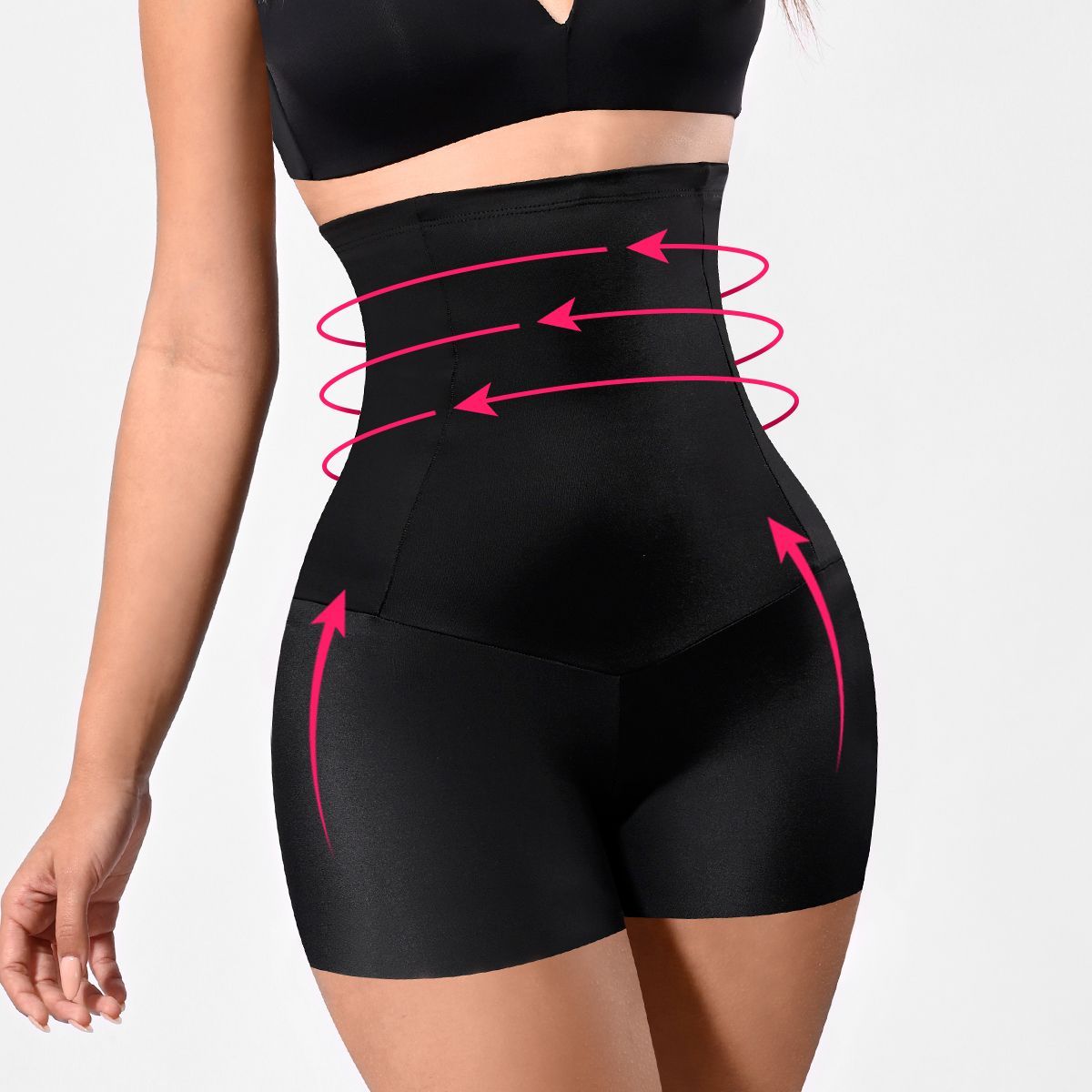GENERICO - Faja calzón moldeador y reductor de cintura y realce glúteos