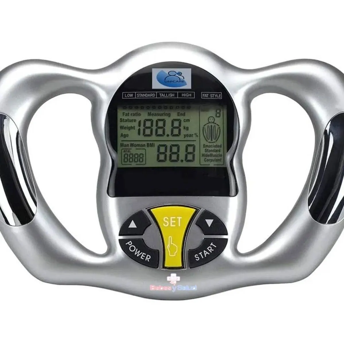 GENERICO - MEDIDOR DE GRASA Y MASA CORPORAL