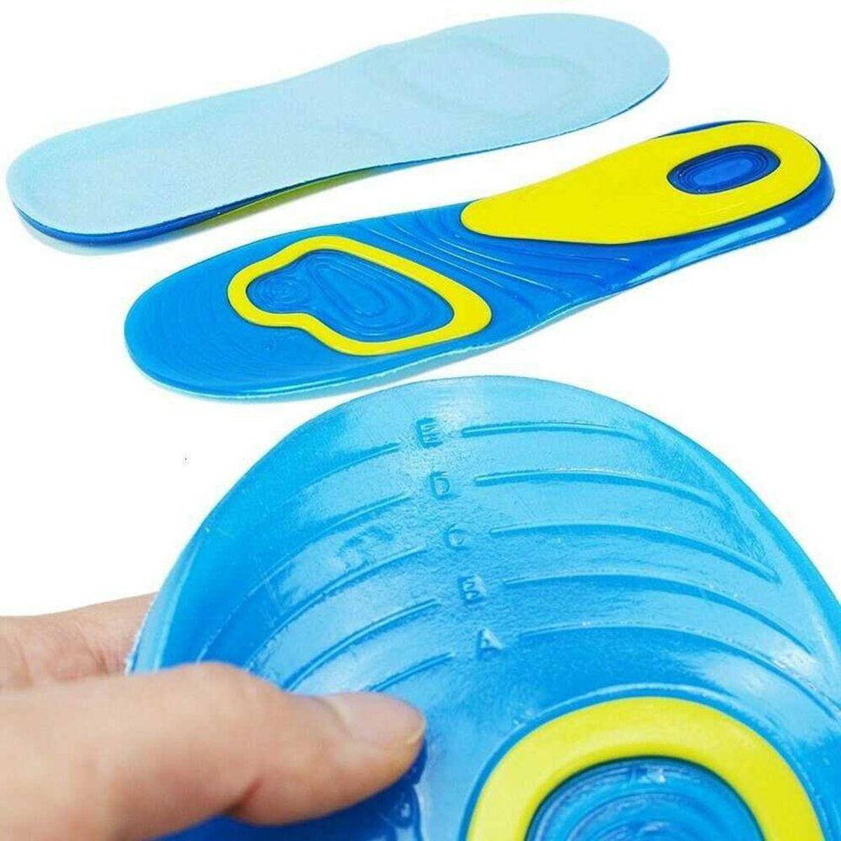 OEM - Plantilla ortopedica deportivo descanso y alto impacto reverso de gel