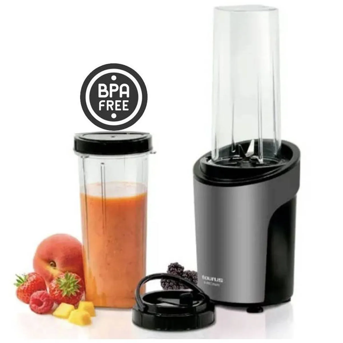 TAURUS - Mini Licuadora Taurus Shake Away 2.0 Gris 600ml