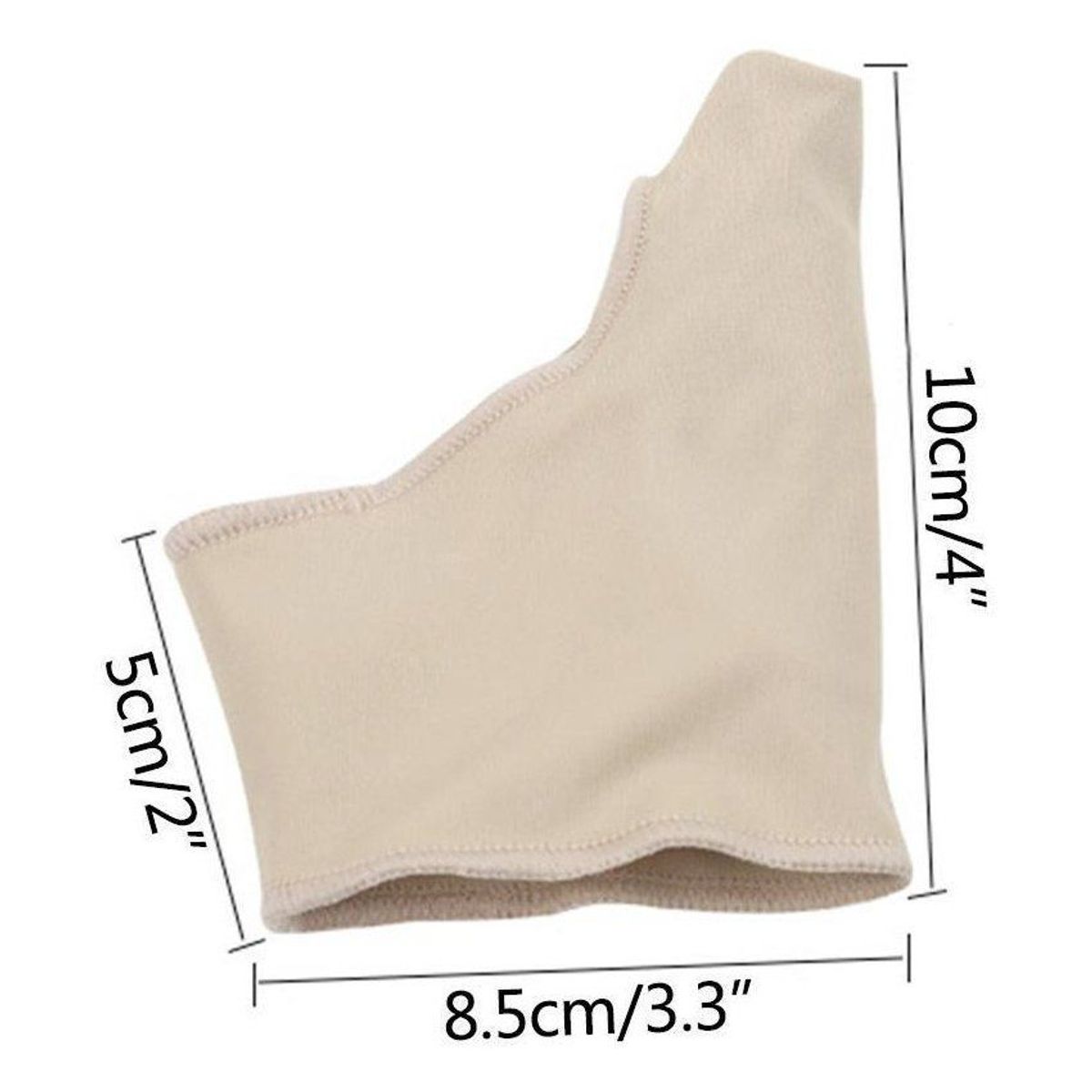 GENERICO - Plantillas correctoras para juanete con almohadillas de gel