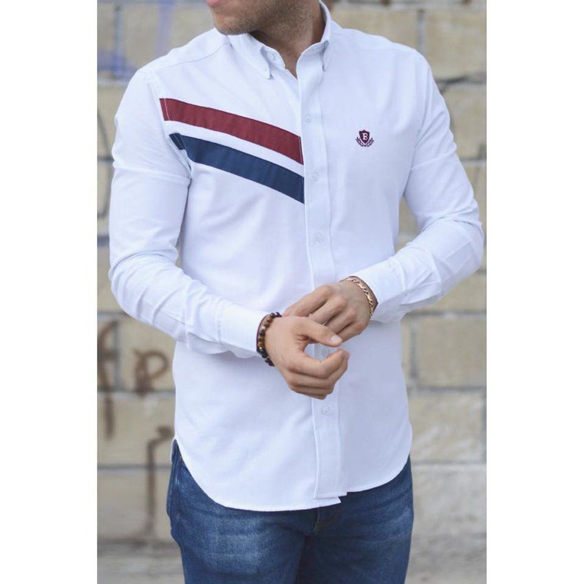 GENERICO - Camisa Manga Larga Hombre Piero Biani Algodón Pima