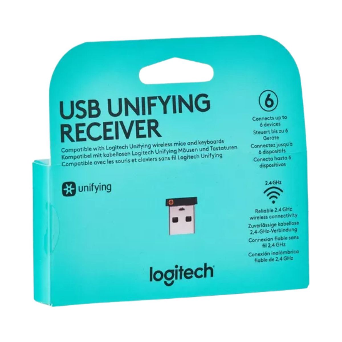 LOGITECH - Receptor Usb Logitech Unifying Para Mouse Y Teclado