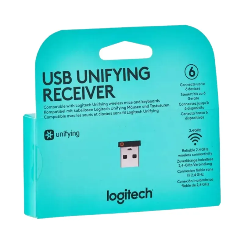 LOGITECH - Receptor Usb Logitech Unifying Para Mouse Y Teclado