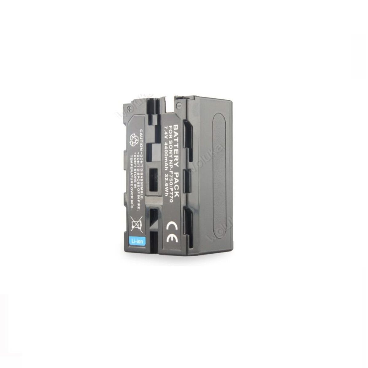 GENERICO - Batería NP-F770 / F750 de 5200 mAh para led o monitor