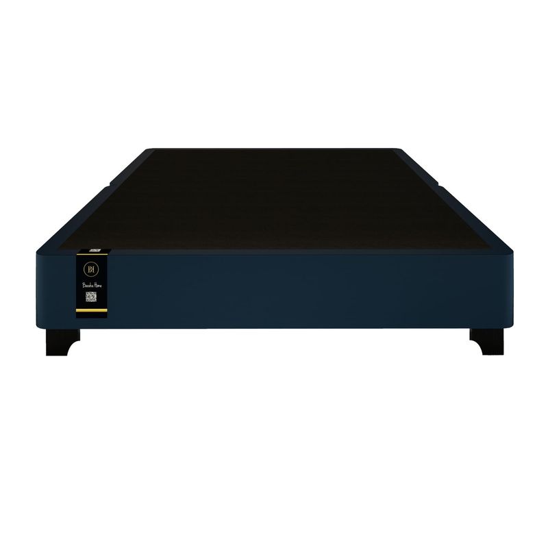 BARAKA HOME - Base De Cama Luton Queen Americano 153 x 203 2 Piezas - Azul marino