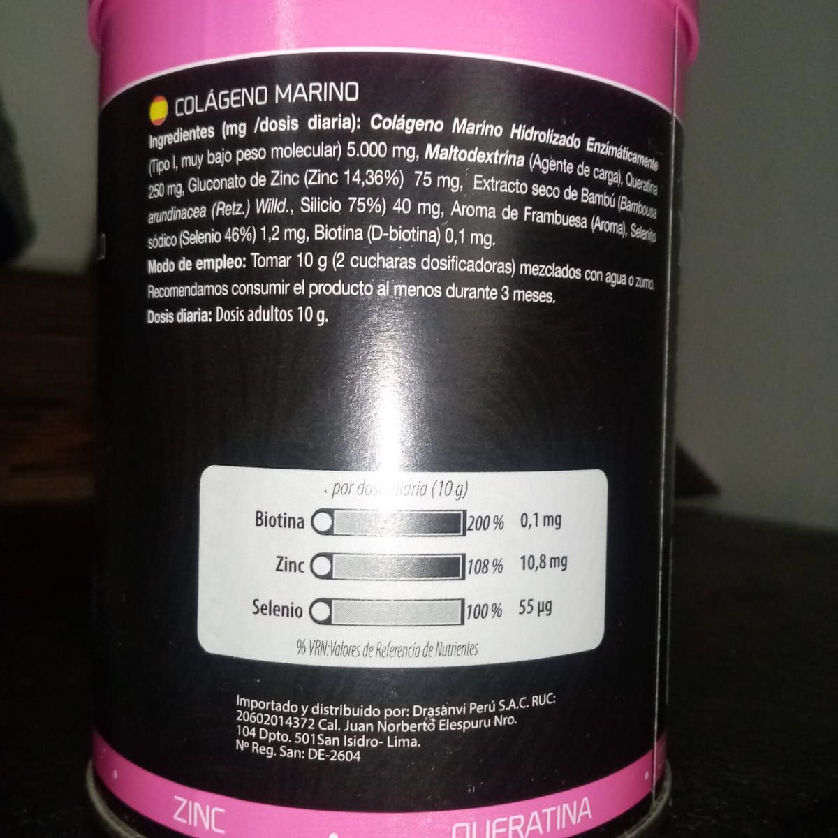 DRASANVI - Colágeno Marino Hidrolizado Cabello 350 gr