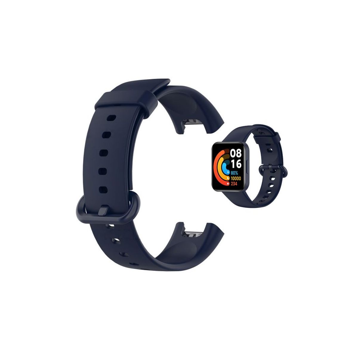 GENERICO - Correa de Silicona para Redmi Watch 2 Lite Azul