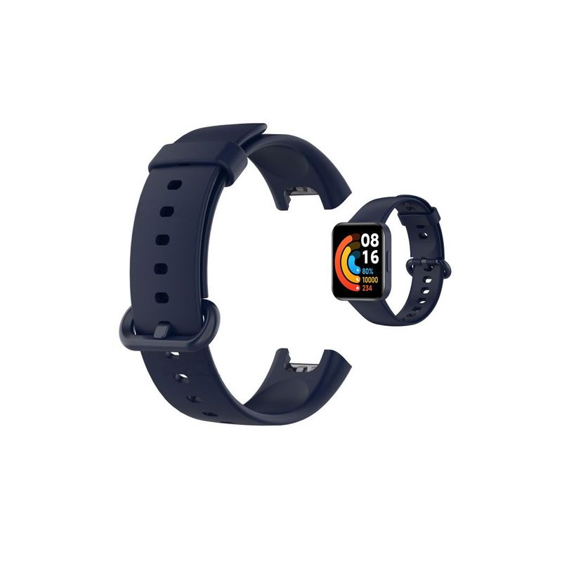 GENERICO - Correa de Silicona para Redmi Watch 2 Lite Azul