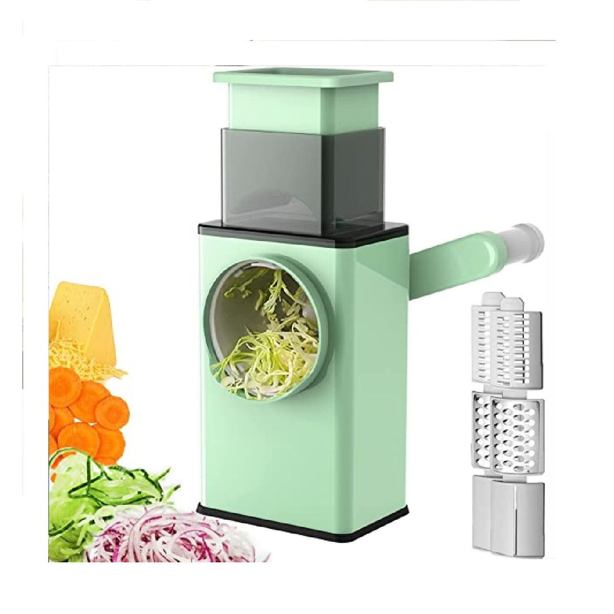 OTTOWARE - Cortador Circular de Verduras Multifuncional