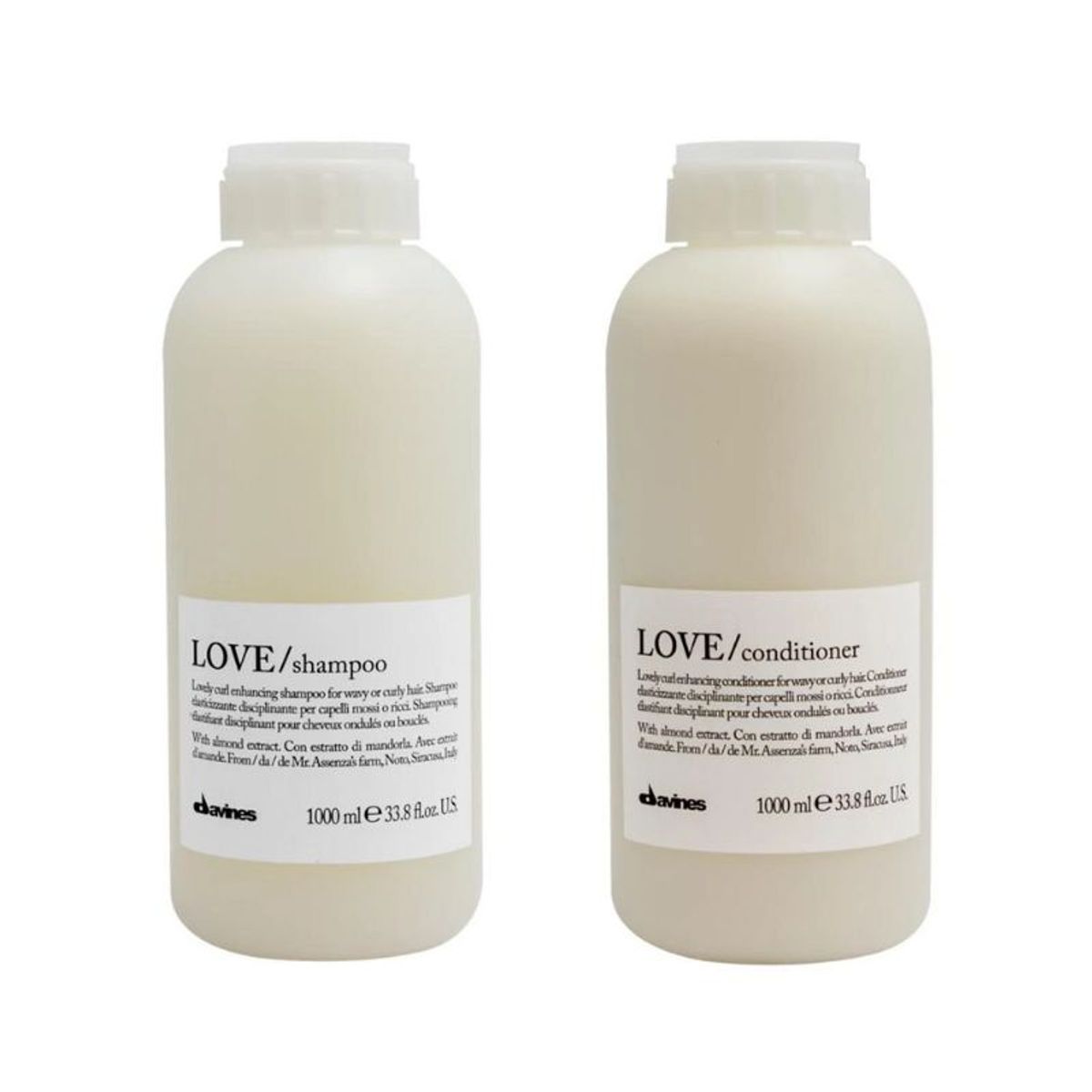 DAVINES - Davines Pack Love Curly - Shampoo 1L  Acondicionador 1L