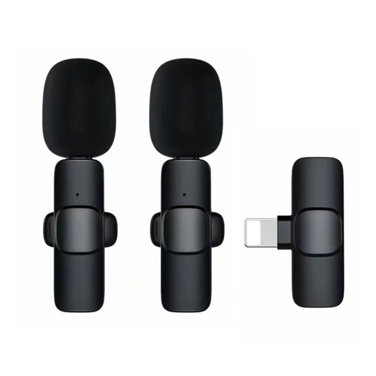 OEM - Microfono Inalambrico X2 - Lightning Para Iphone - Redes Sociales