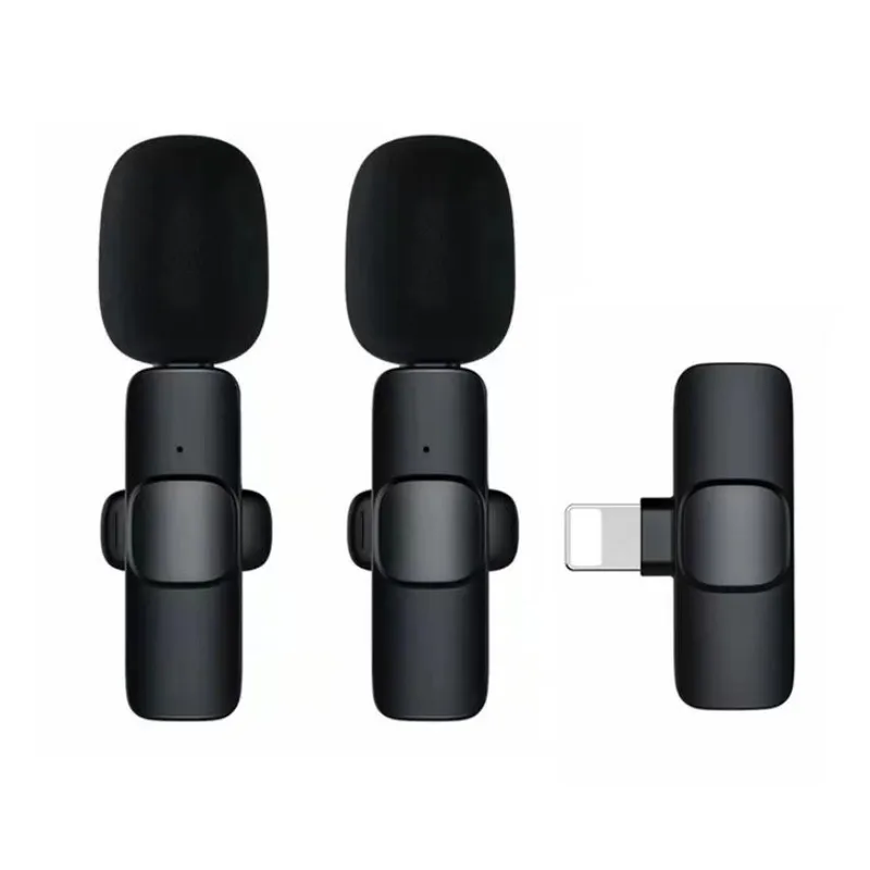 OEM - Microfono Inalambrico X2 - Lightning Para Iphone - Redes Sociales